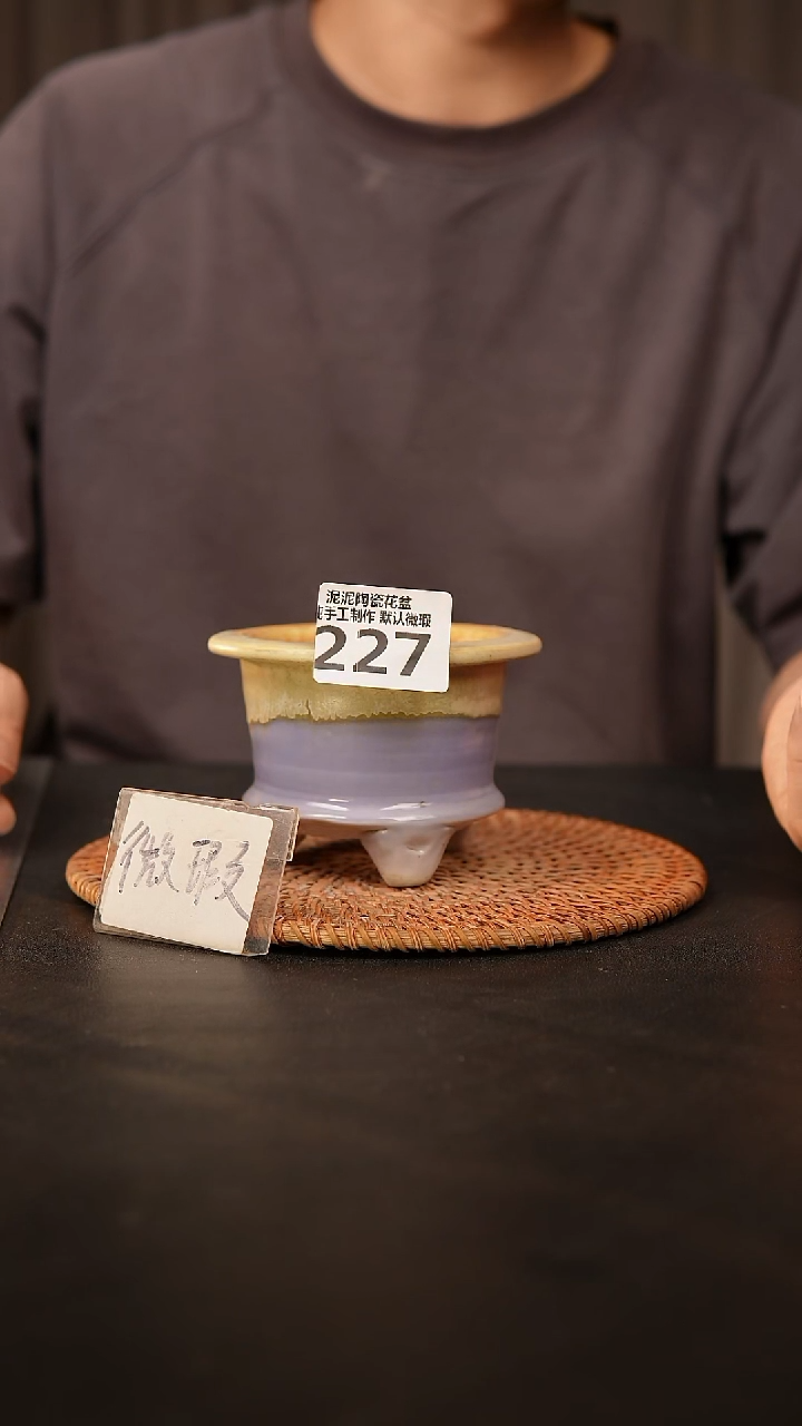 瓷片227 默认微瑕 口约7  高约7