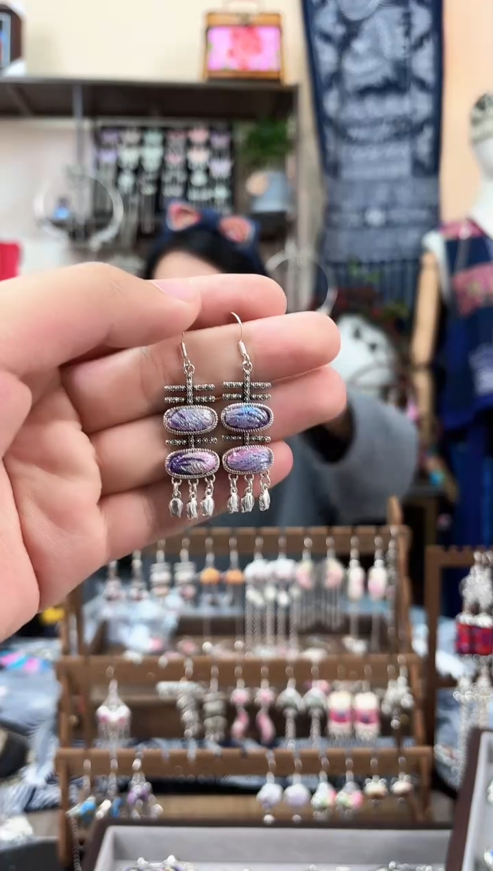 织绣民族风非遗老绣饰品223