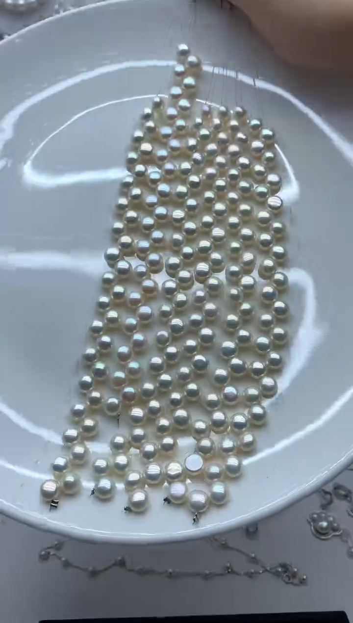 淡水珍珠手链银S925镶嵌多样性发其一