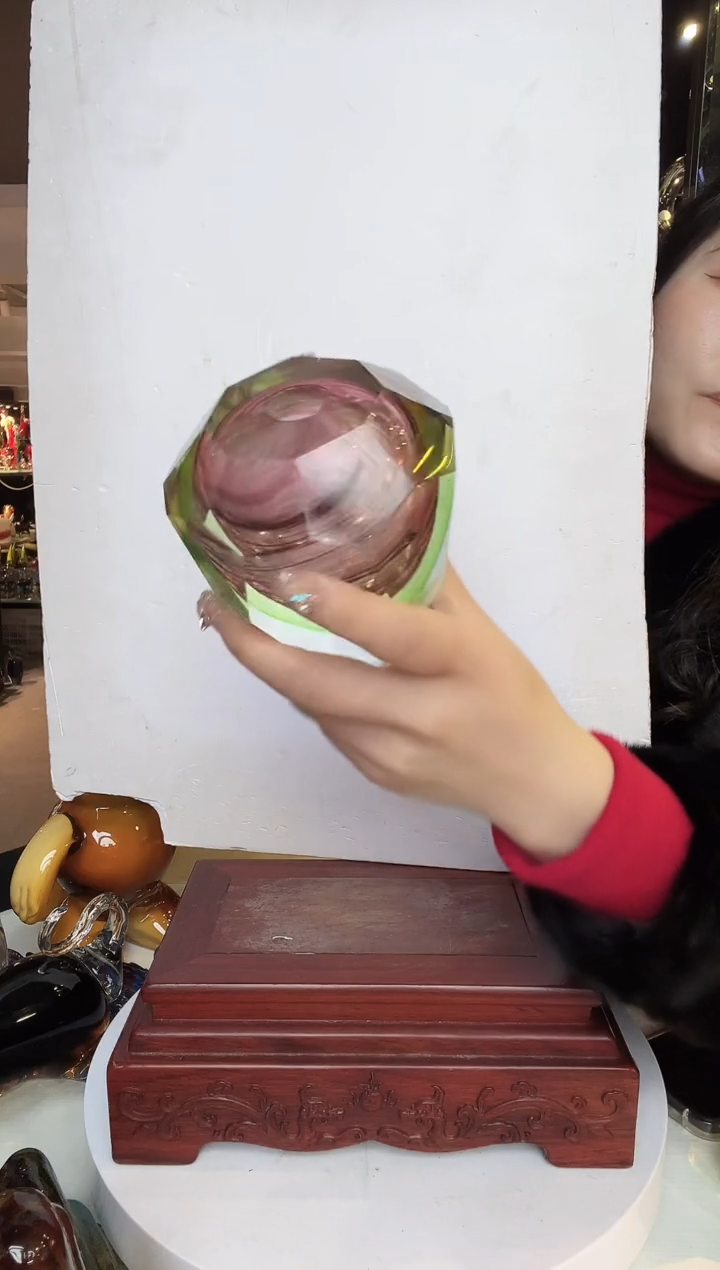 【闪购商品】茶盏琉璃摆件家居摆件