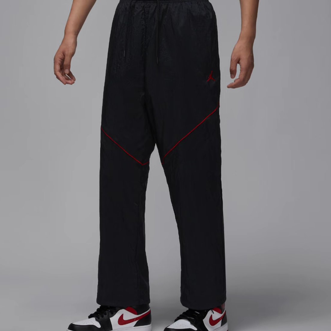Nike/耐克官方正品AJ 男子黑色四季百搭休闲长裤IB1048-010流光风