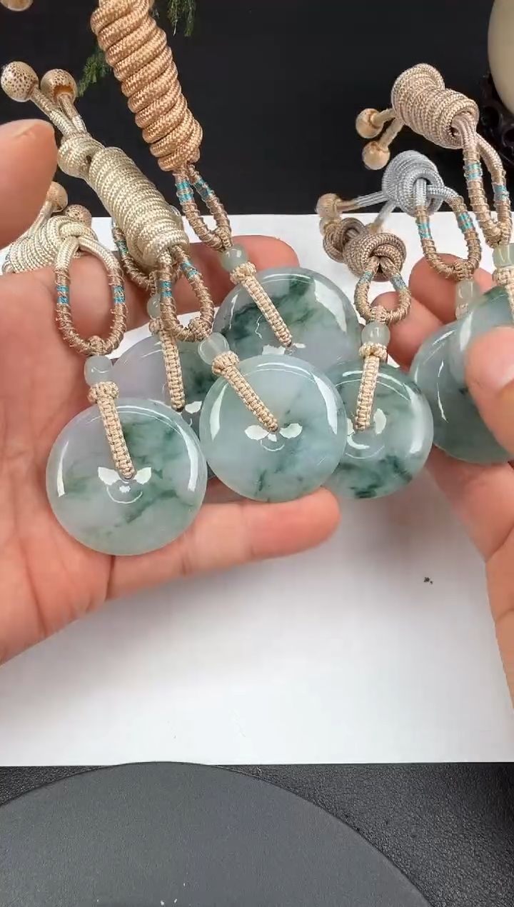 吊坠(不含链)未镶嵌翡翠翡翠饰品（多样性发货一件）-77