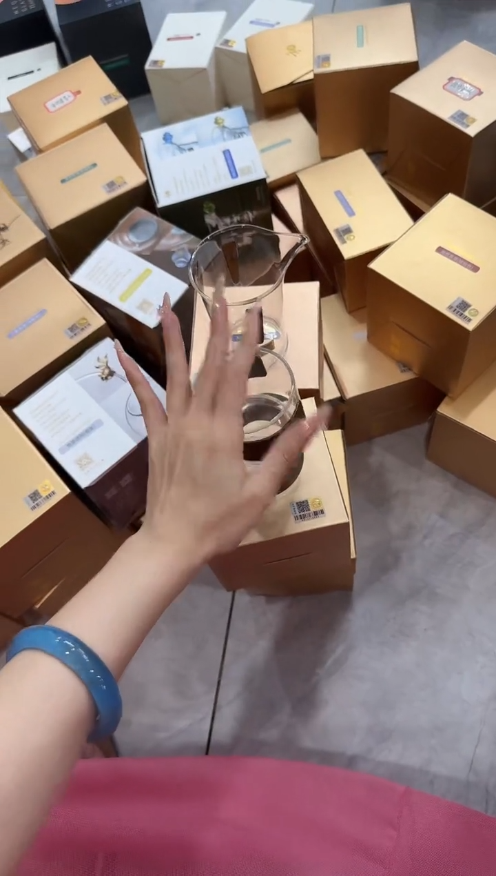 @@禾器木言茶海+木纹杯两只