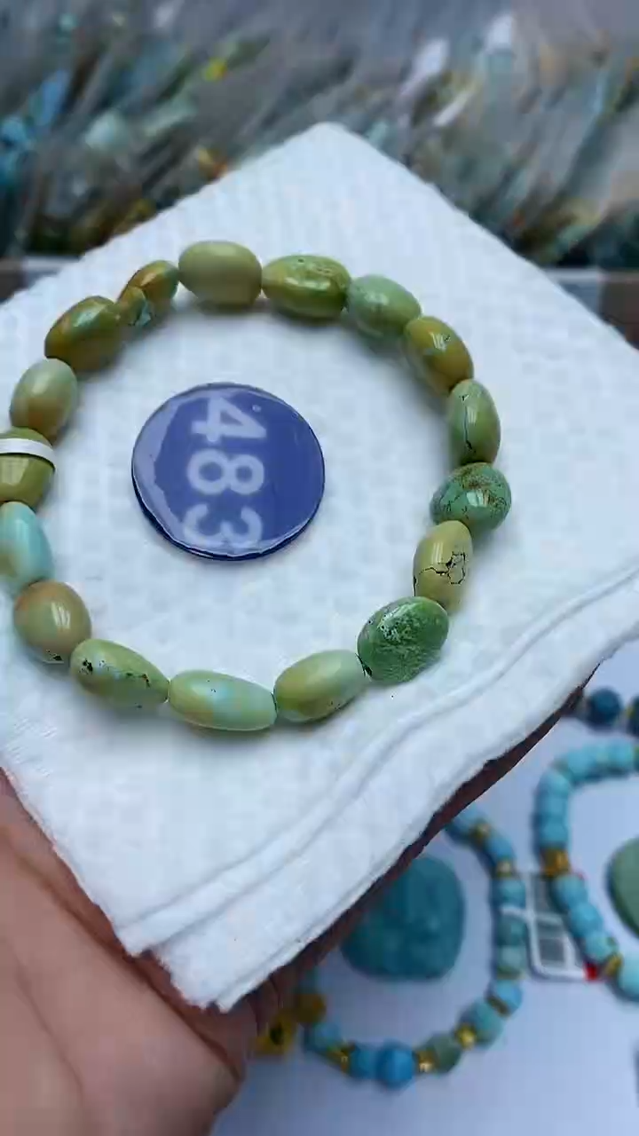 【闪购商品】绿松石手链未镶嵌483