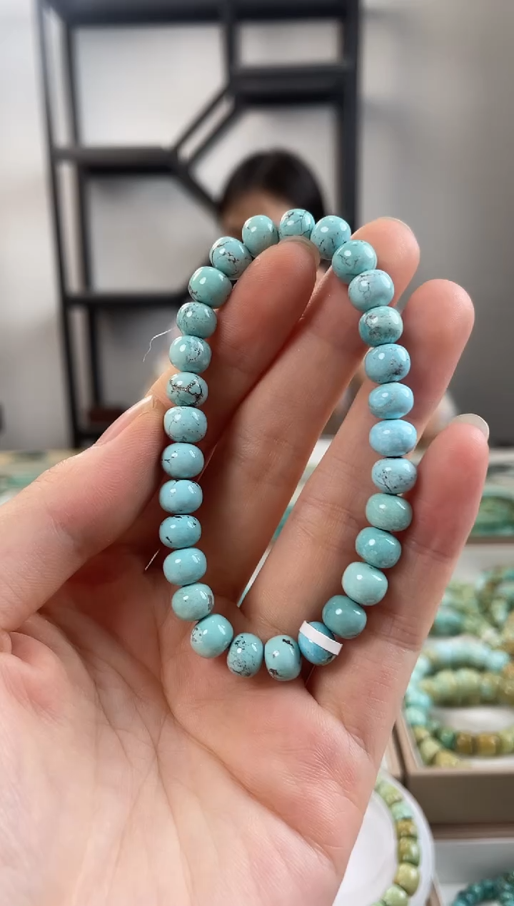 未镶嵌绿松石珠宝奇石老型