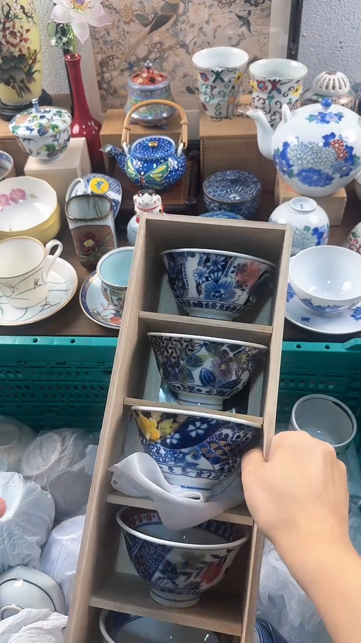 【闪购商品】茉莉甄选蓝凛堂青花碗