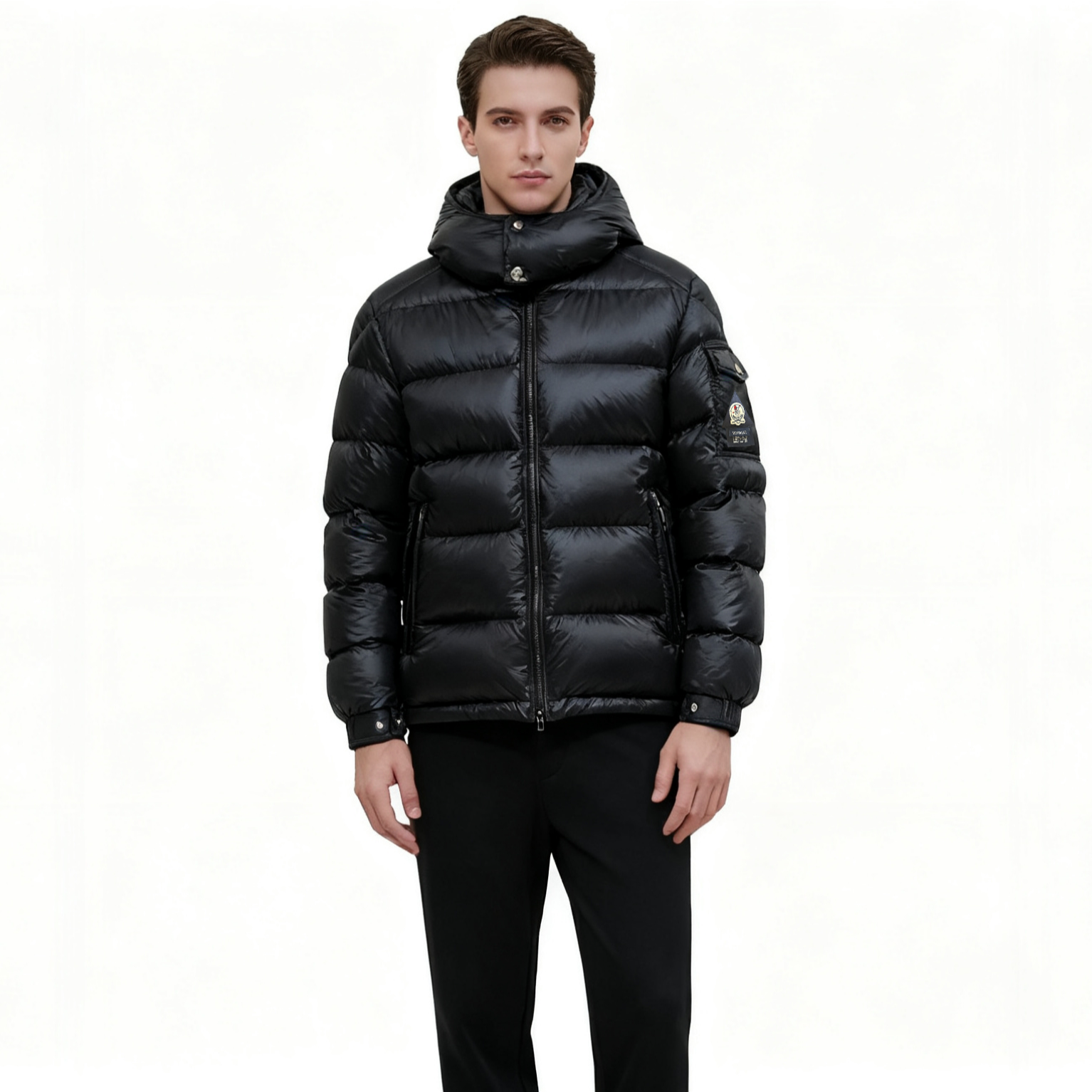 MOTOCAR 2025滑雪系列新款高端时尚白鹅绒保暖经典加厚羽绒服外套