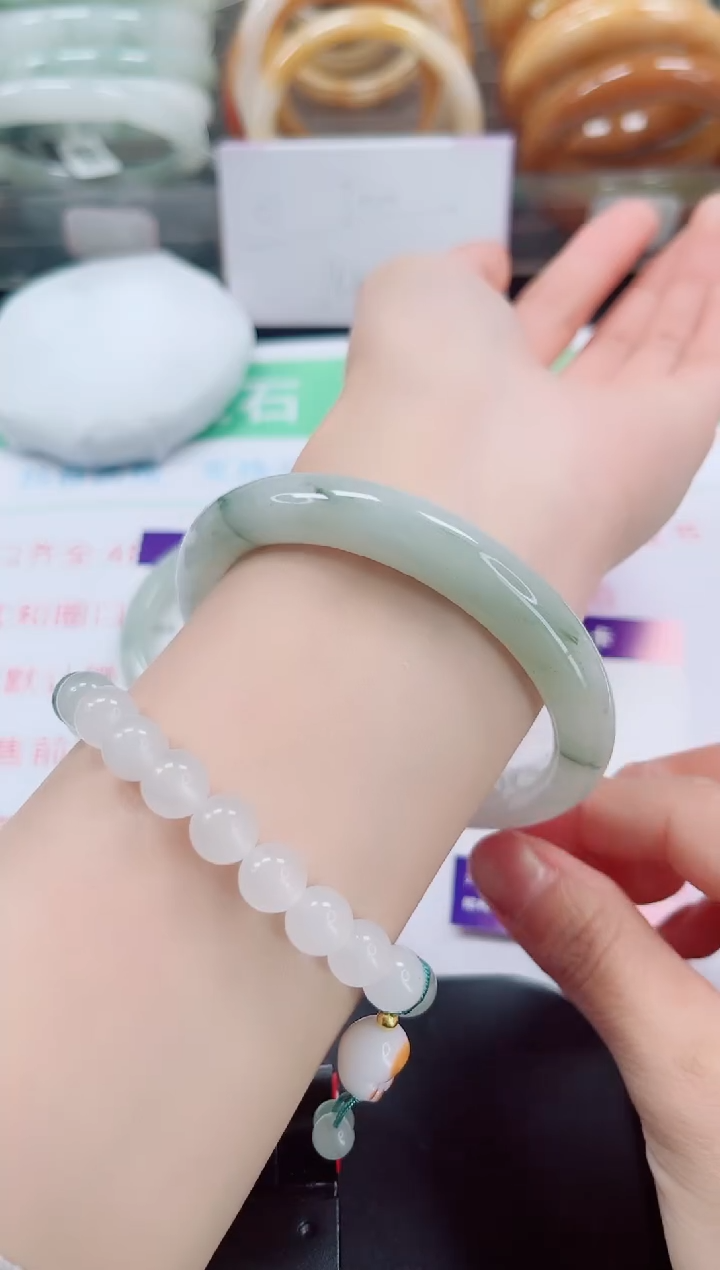 未镶嵌手镯石英质玉171-59/60