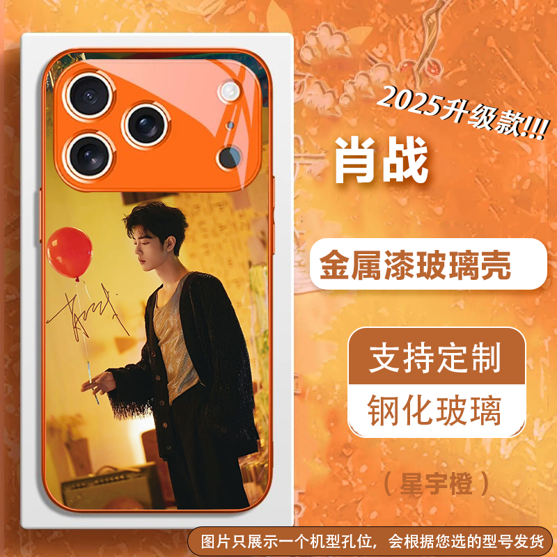 【肖战】藏海传生日1005应援新款玻璃手机壳适用苹果16荣耀400pro