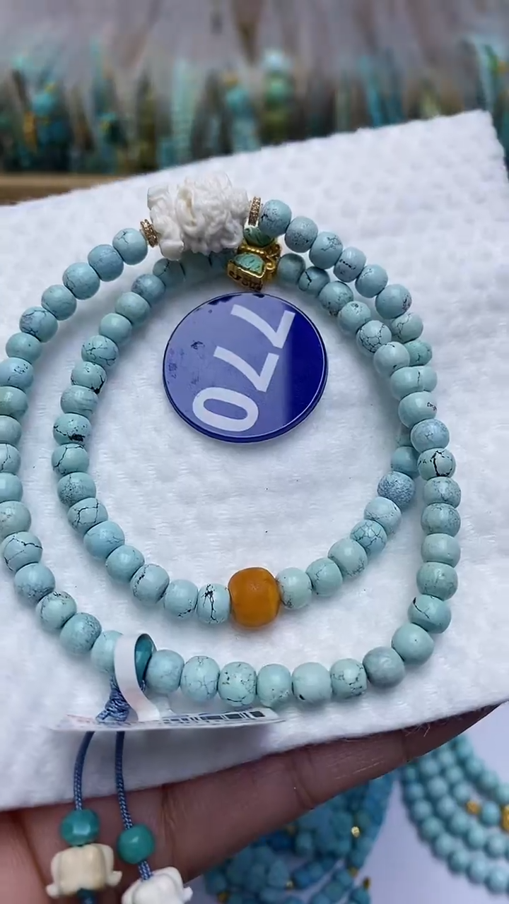 【闪购商品】绿松石项链未镶嵌770