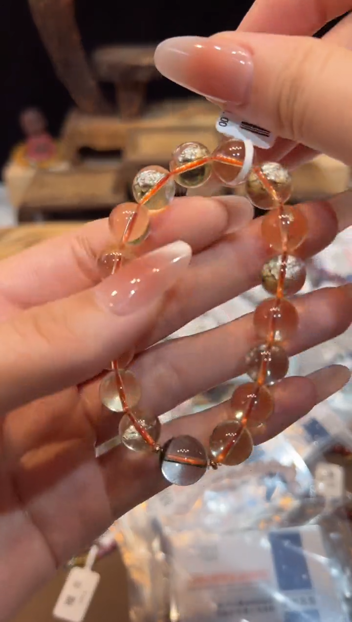 水晶手链未镶嵌手饰@@E6696