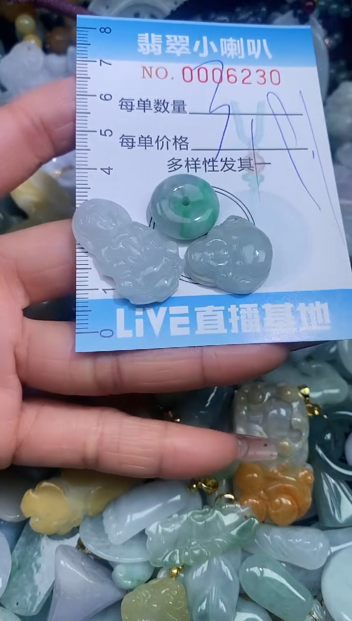 【闪购商品】翡翠颈饰未镶嵌闪购0006230多样性发其一