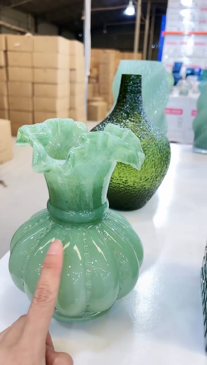 【闪购商品】琉璃绿色南瓜芬顿小号