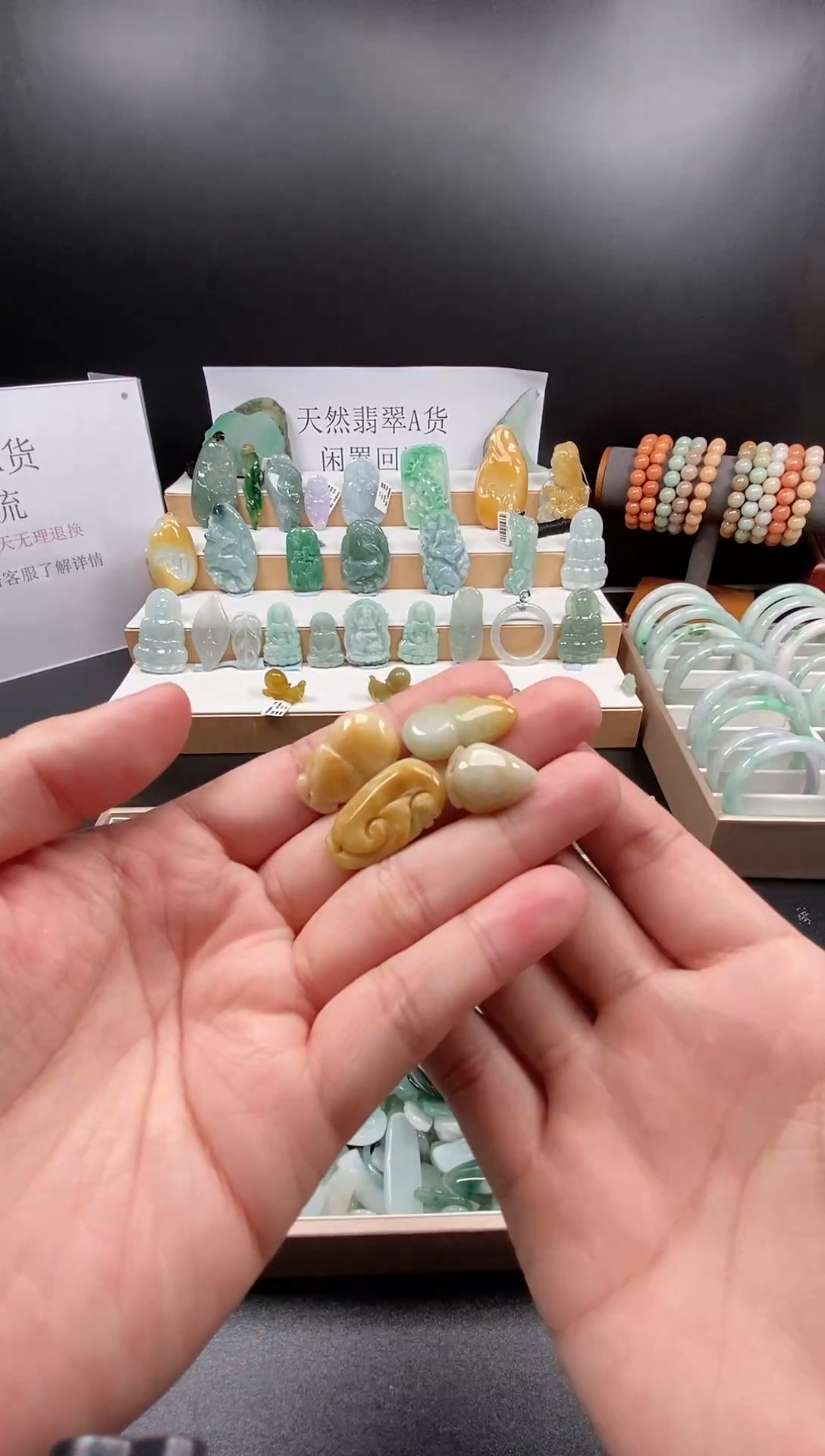 翡翠未镶嵌颈饰吊坠22