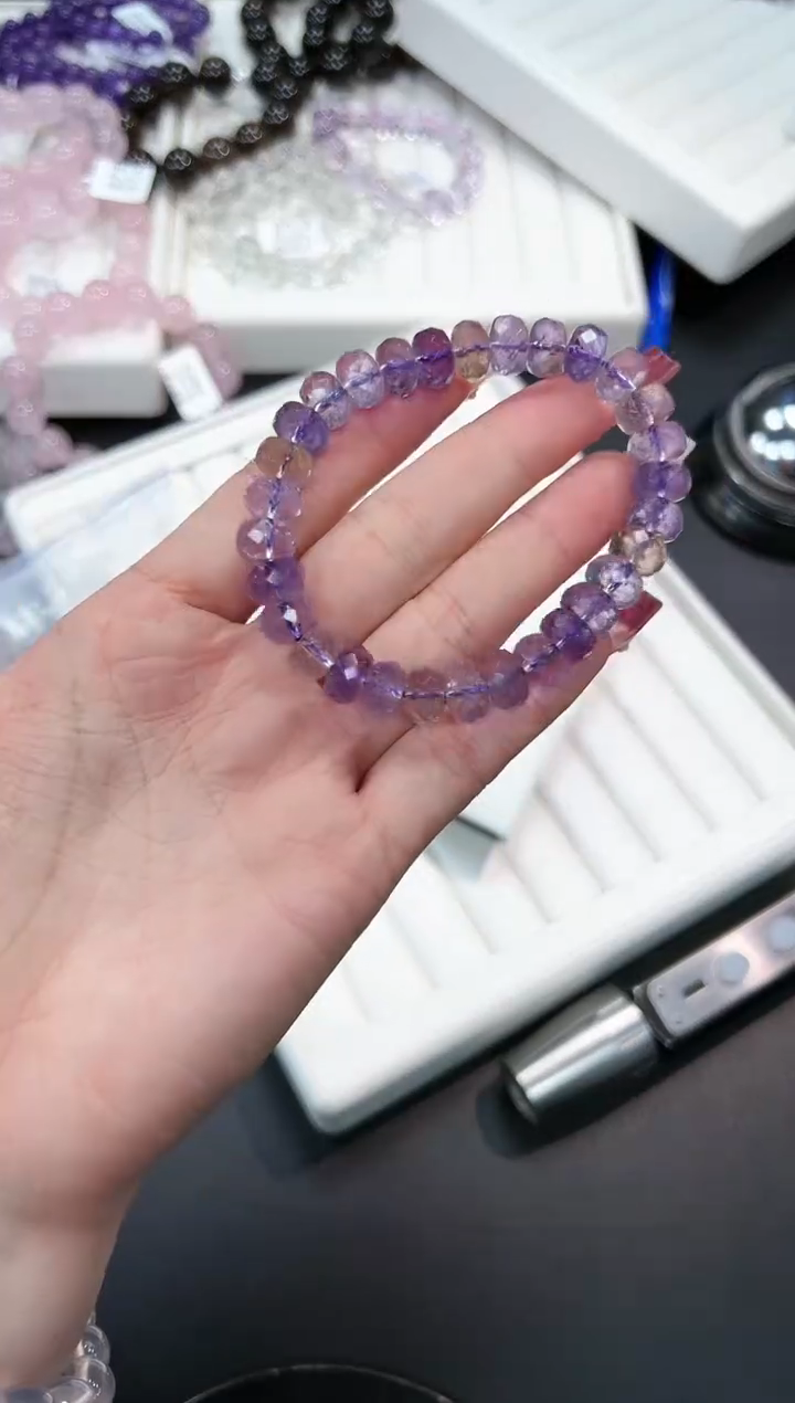 【闪购商品】水晶手串未镶嵌3e多样性发其一/1条默认微瑕