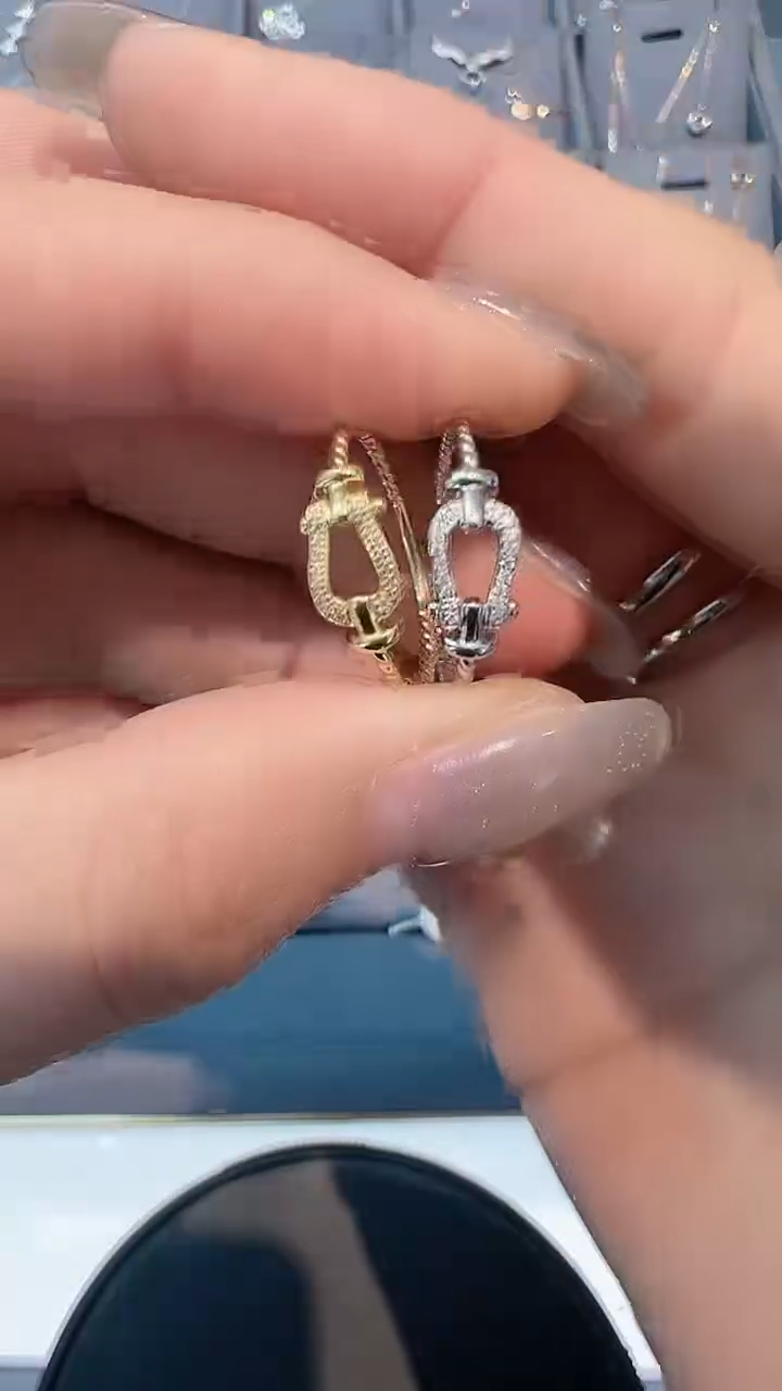 【闪购商品】钻石戒指/指环18K金镶嵌多样性发一