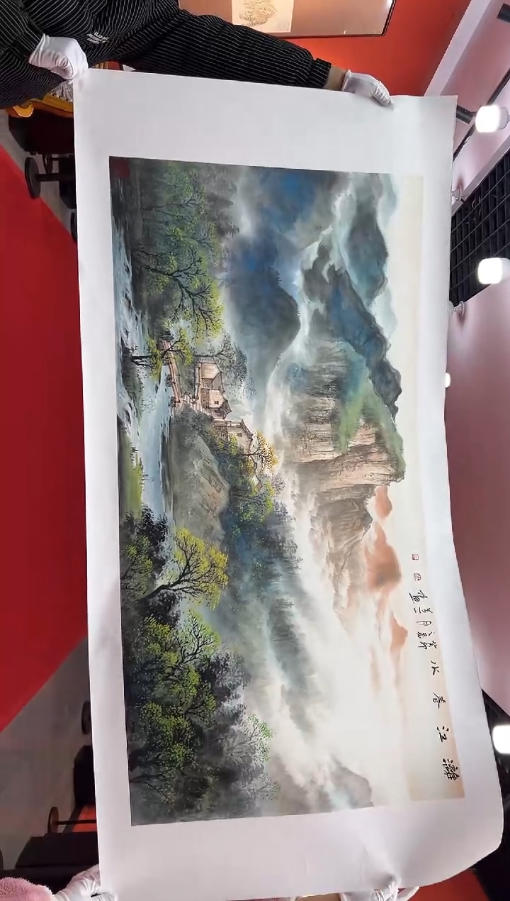 【闪购商品】国画道一老师亲笔绘画作品B145