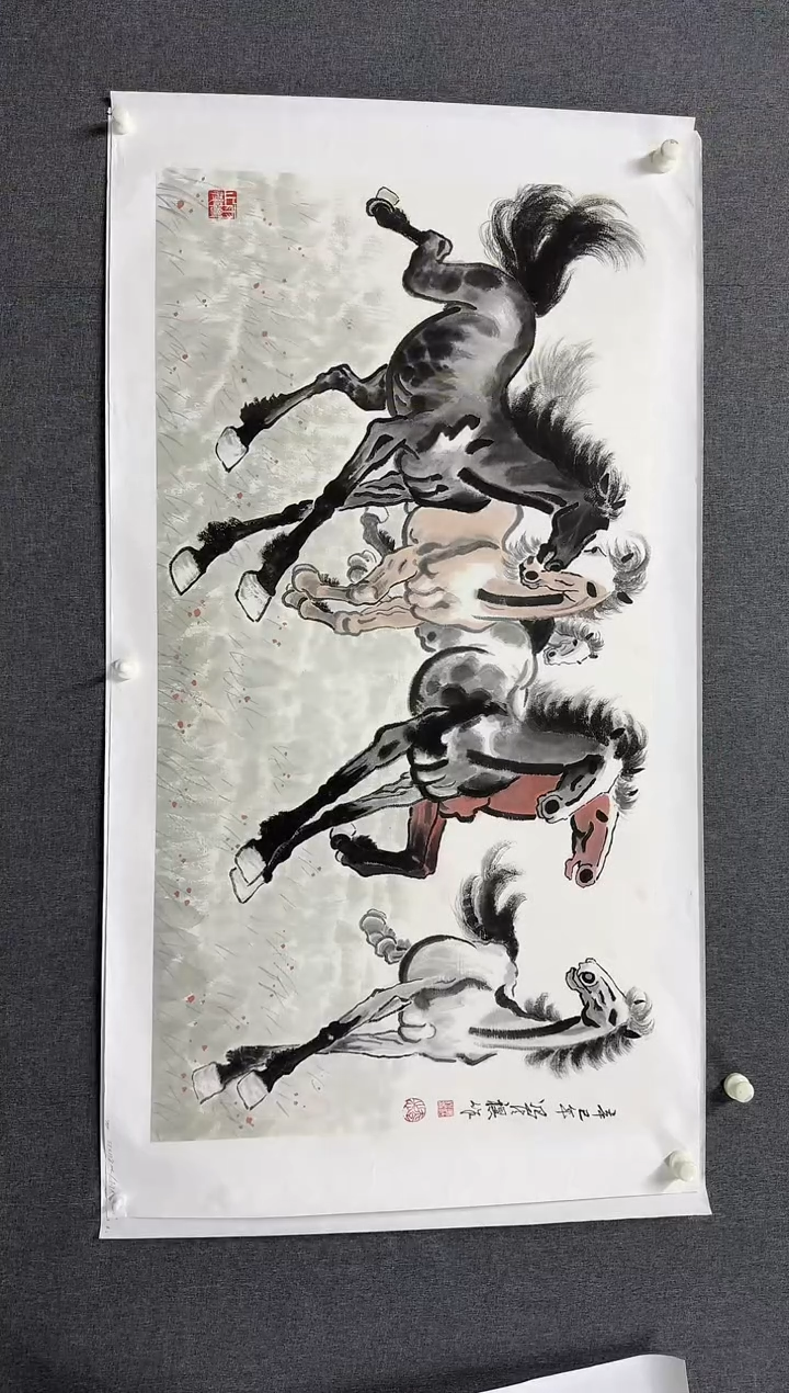 国画炳山艺术--老师作品