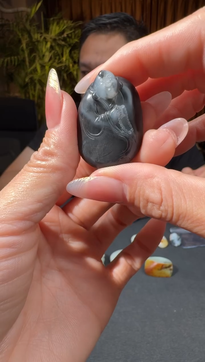 和田玉未镶嵌颈饰140郭鹏5.26多样性拍一发一