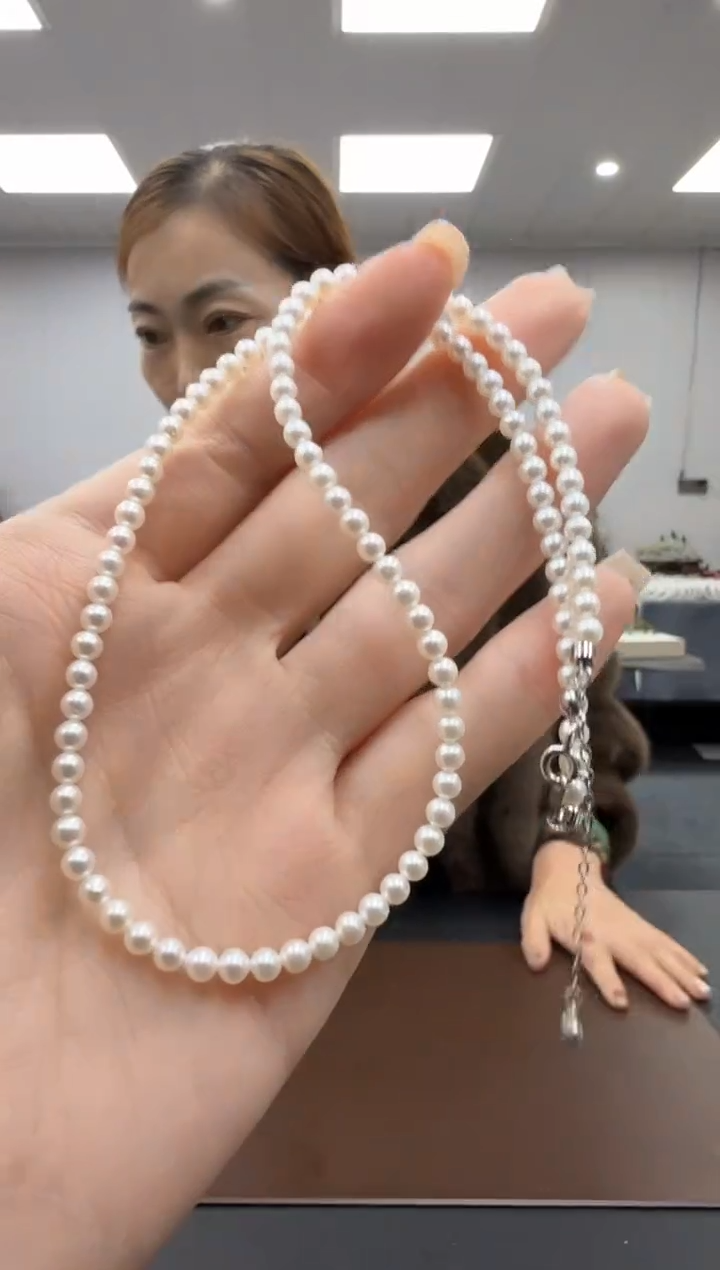 未镶嵌项链淡水珍珠随*多样性发其一zj