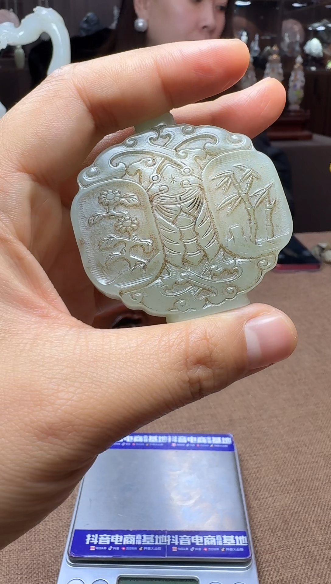 【闪购商品】和田玉颈饰未镶嵌鼻烟壶11