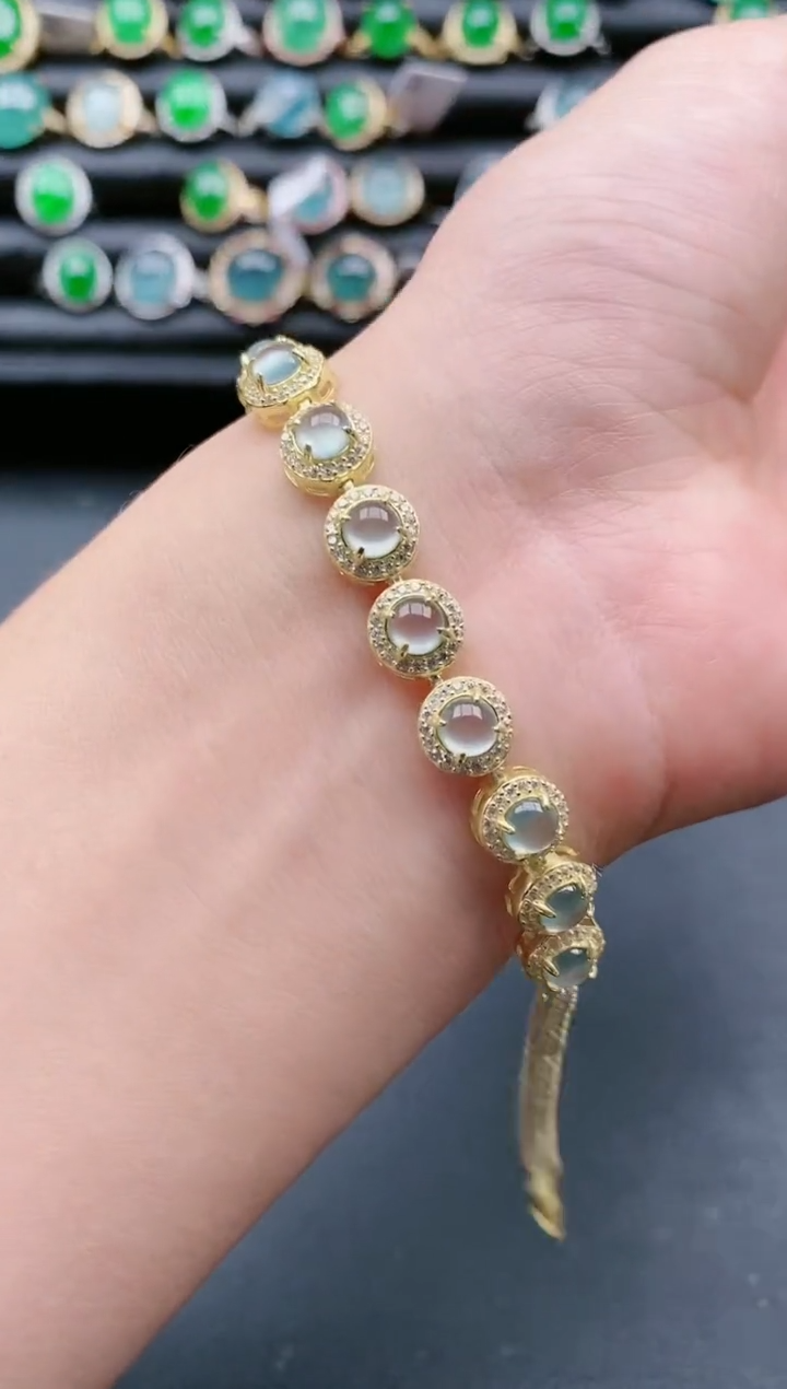 【闪购商品】翡翠戒指银S925镶嵌111111111111