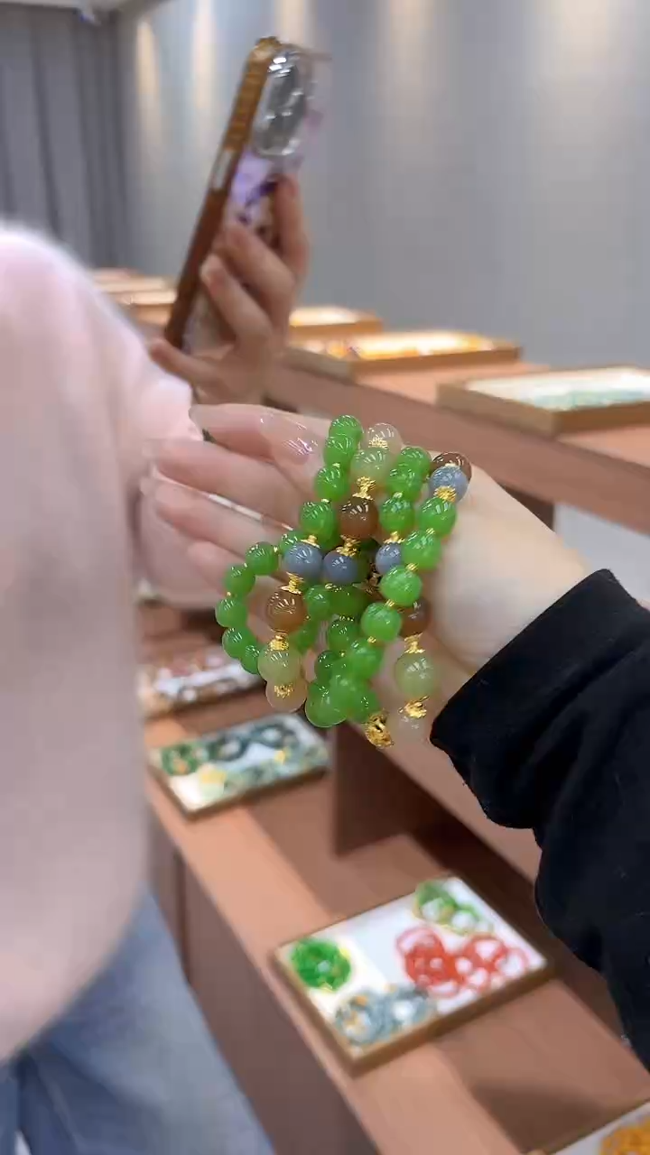 未镶嵌手链和田玉DIY款S994