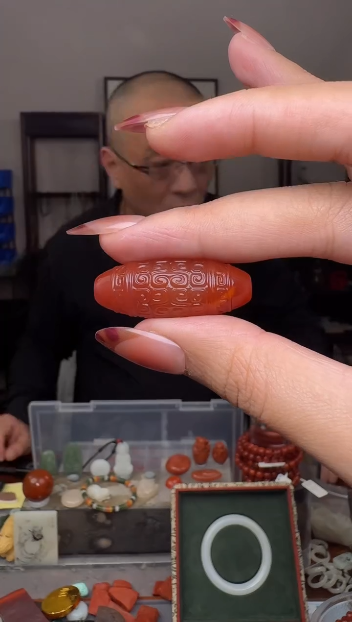 【闪购商品】南红玛瑙挂件未镶嵌5246