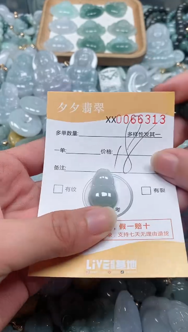 【闪购商品】翡翠颈饰未镶嵌闪购商品0066313