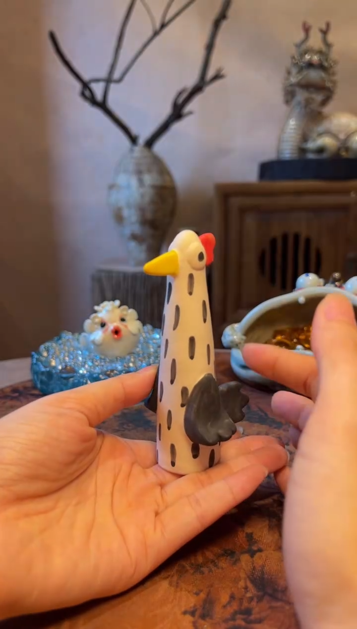 瓷片设计师款手工手作