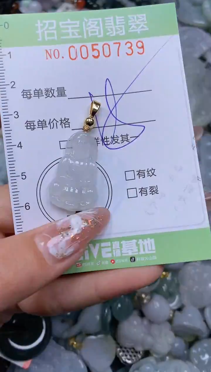 【闪购商品】翡翠颈饰未镶嵌闪购商品0050739