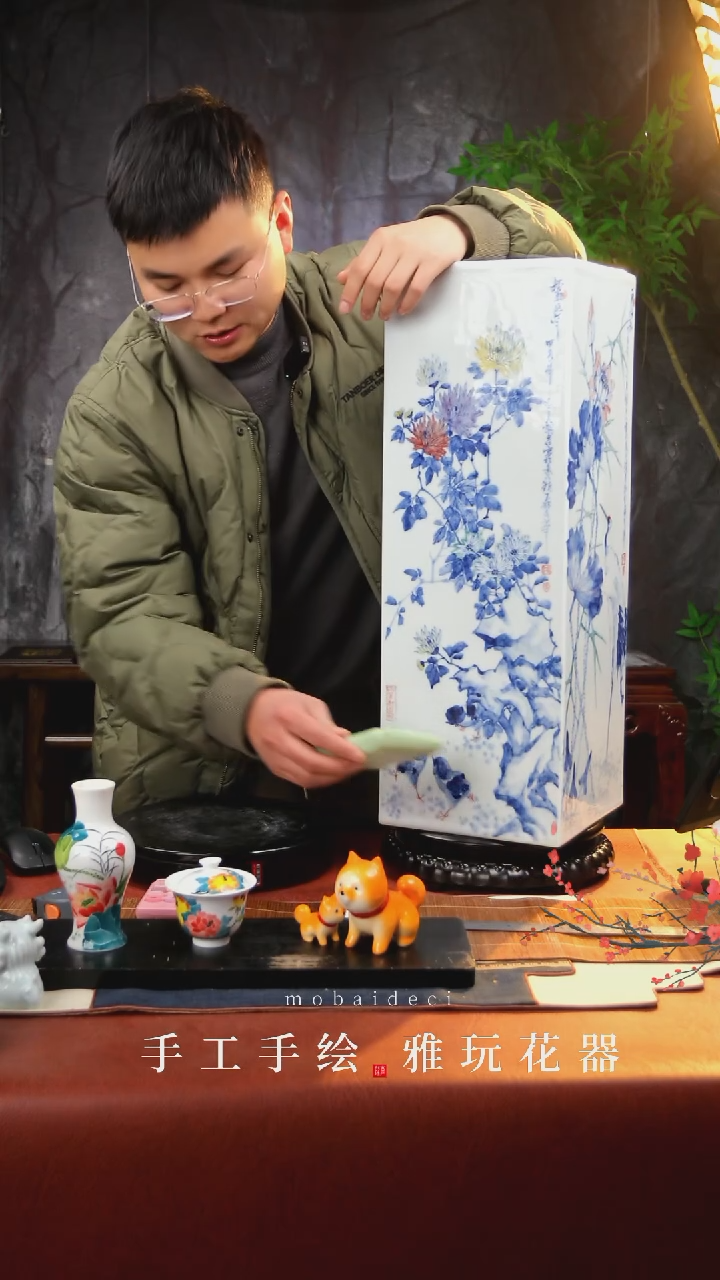 【闪购商品】瓷片景德镇手工手绘陶瓷