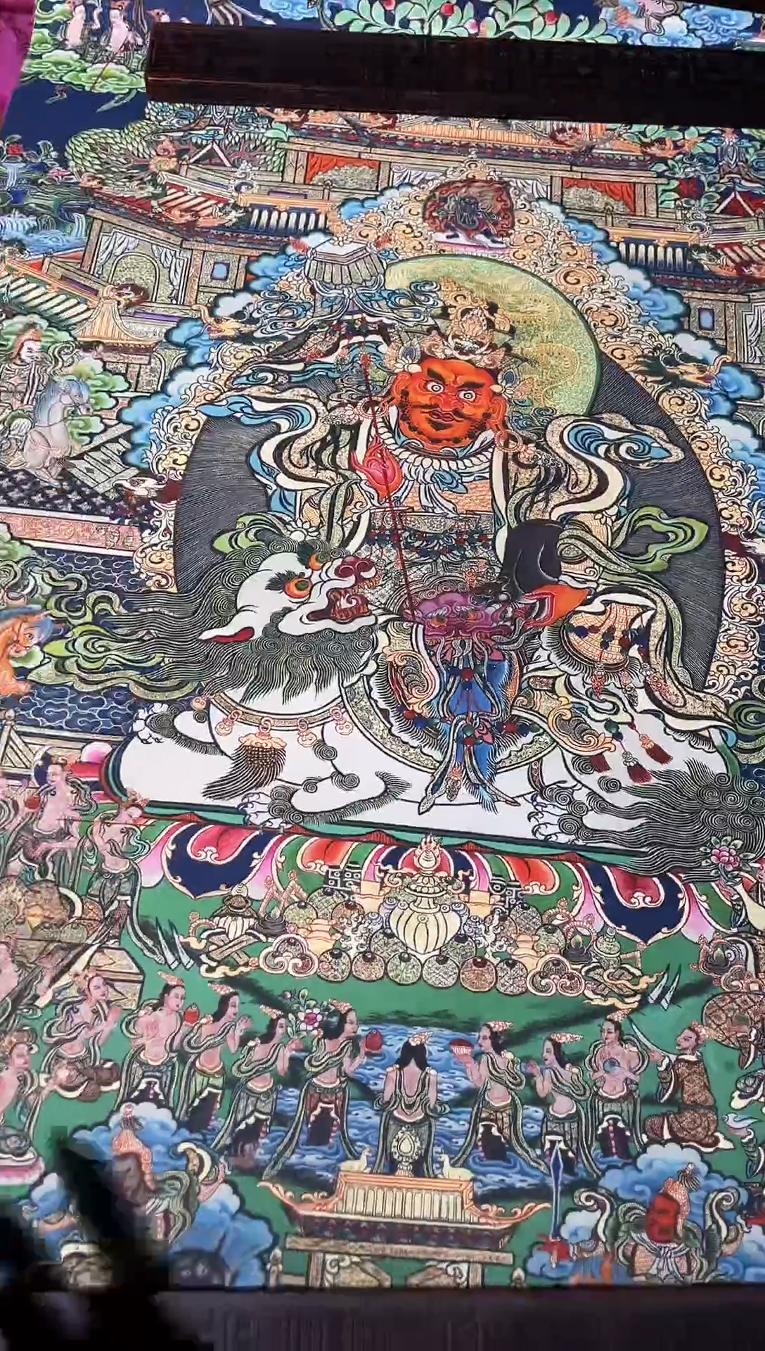 卷轴画东东唐卡tk16