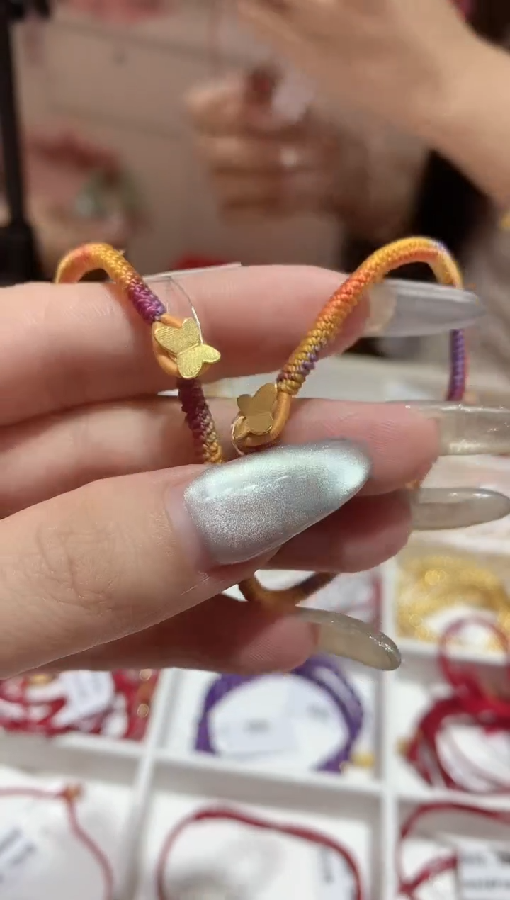 18K金手链XZF杨教授多样性发一