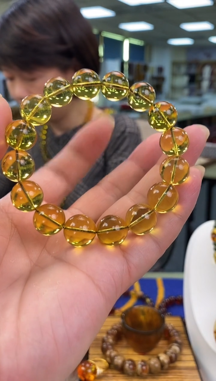 【闪购商品】蓝珀颈饰未镶嵌13+00000