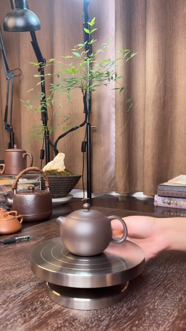 西施壶-半手工（蠡墅天青）200CC“微瑕慎拍，内里