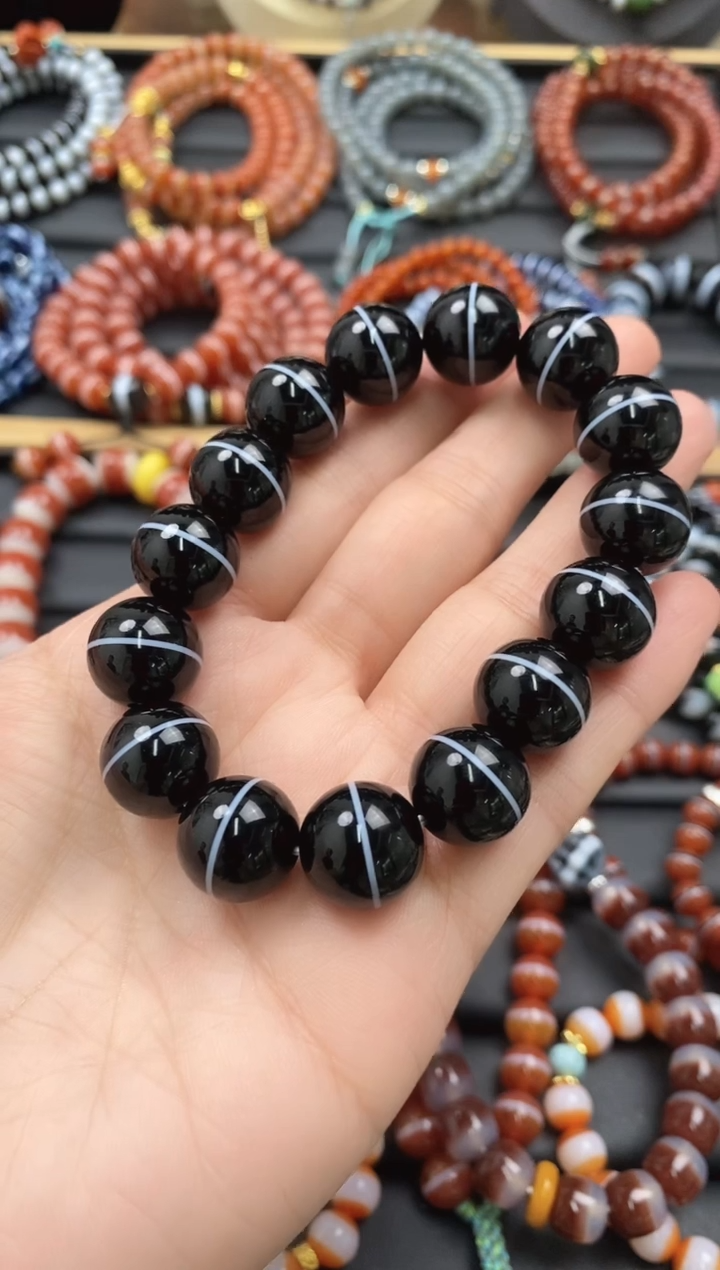 【闪购商品】玛瑙/玉髓手串未镶嵌手串