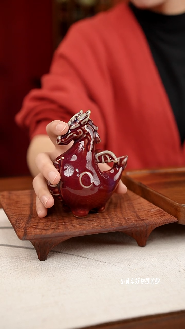 【闪购商品】摆件小师妹-钧瓷-信任