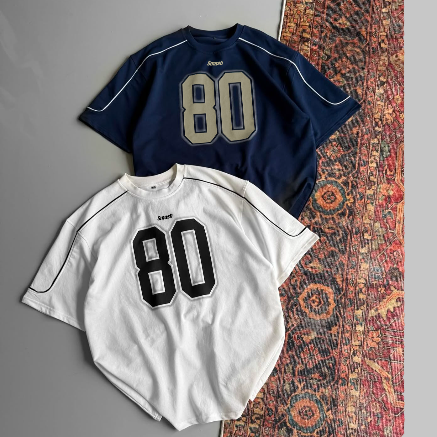 Smash 80系列全新限定款！透气彩拔印花 230克纯棉凉感夏日短袖D15
