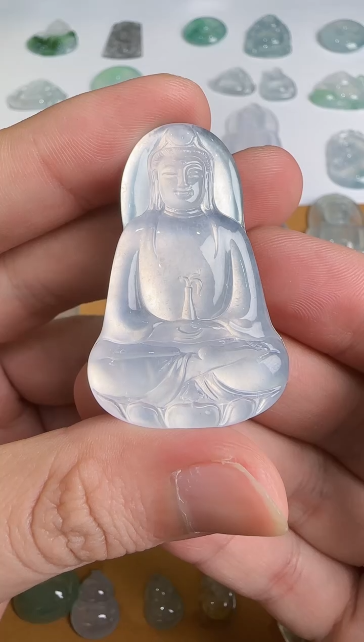 翡翠未镶嵌吊坠(不含链)宏*  