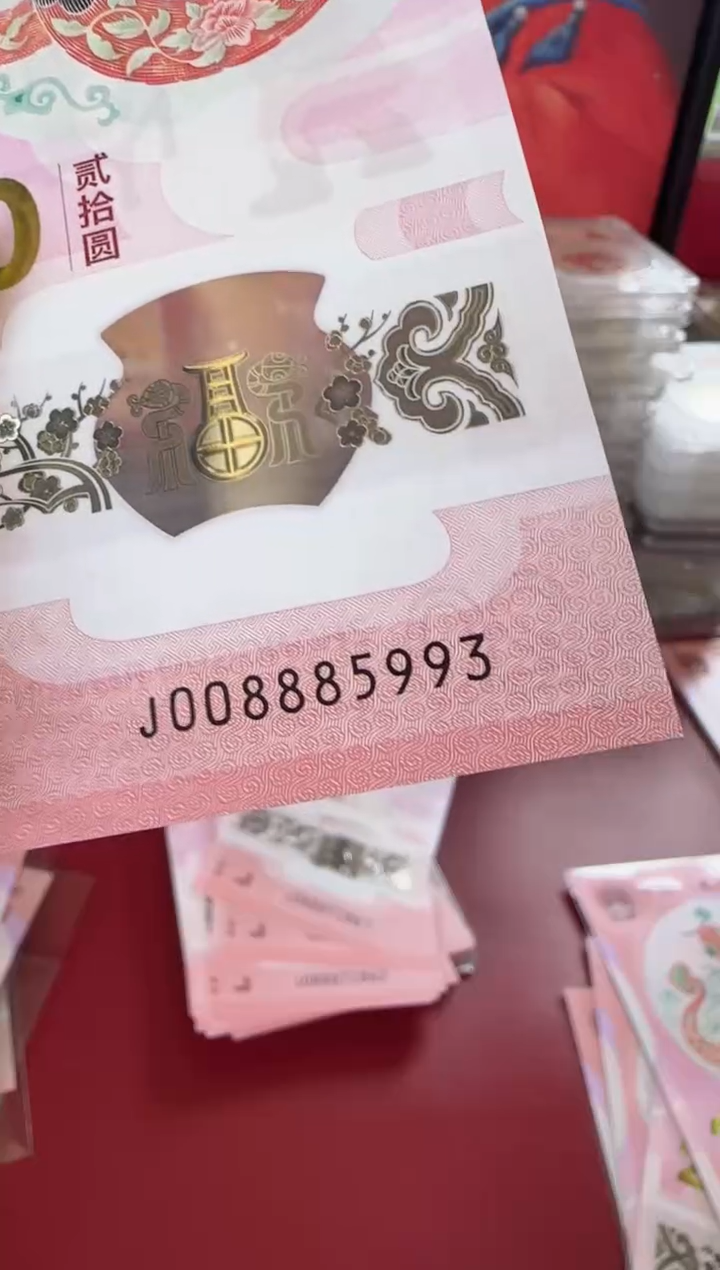 【闪购商品】塑料2025蛇钞单张裸008885993