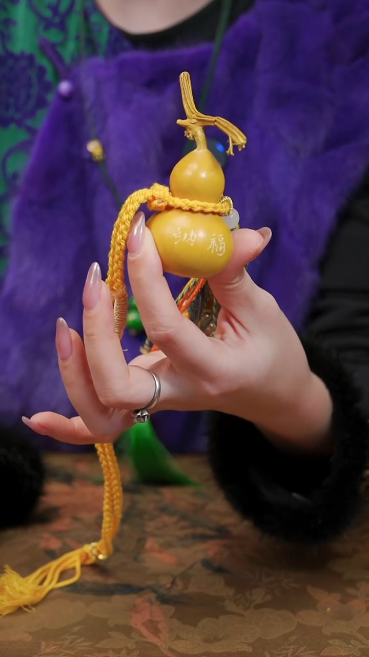 196漆艺工艺小葫芦29.9