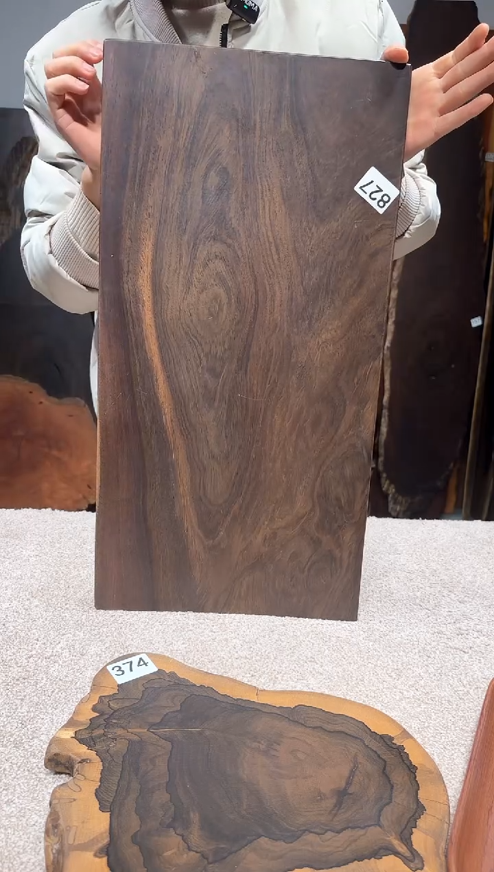 【闪购商品】风车木（黑檀木）尺寸61*31*2编号827