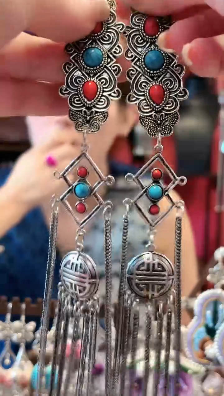 织绣云织谣民族风精美饰品  451