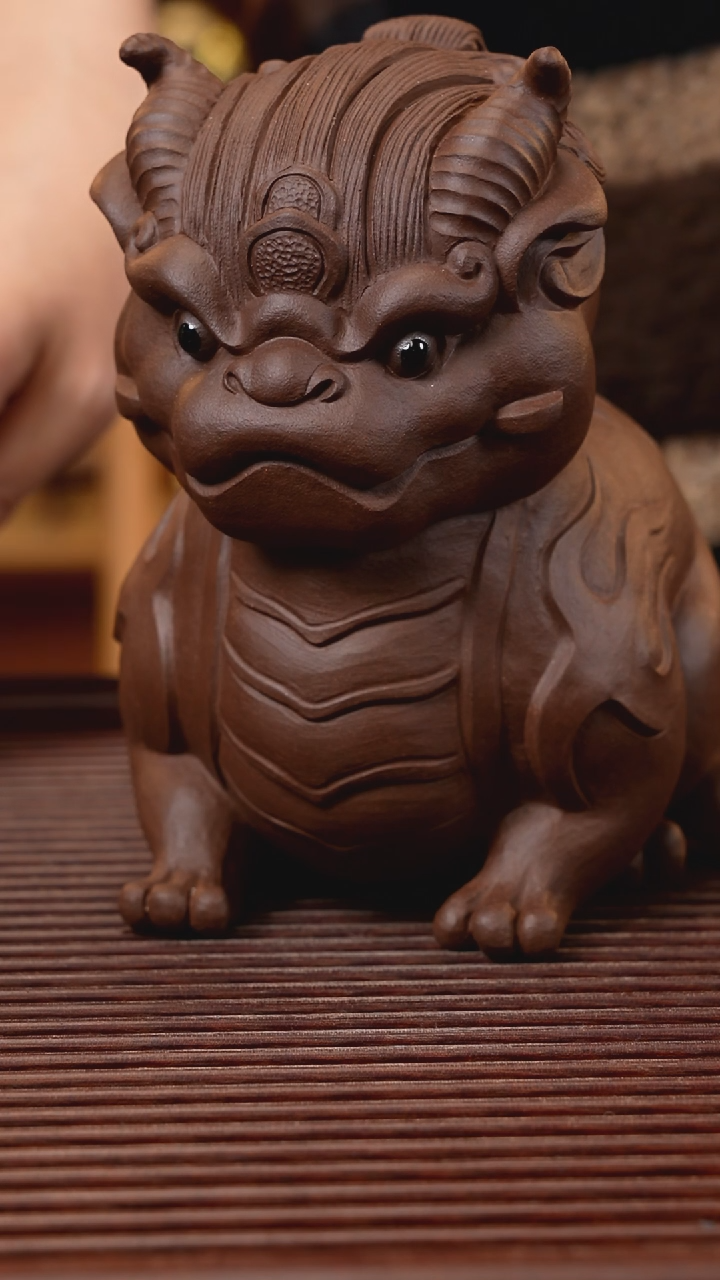 【闪购商品】紫砂茶宠紫砂 麒麟