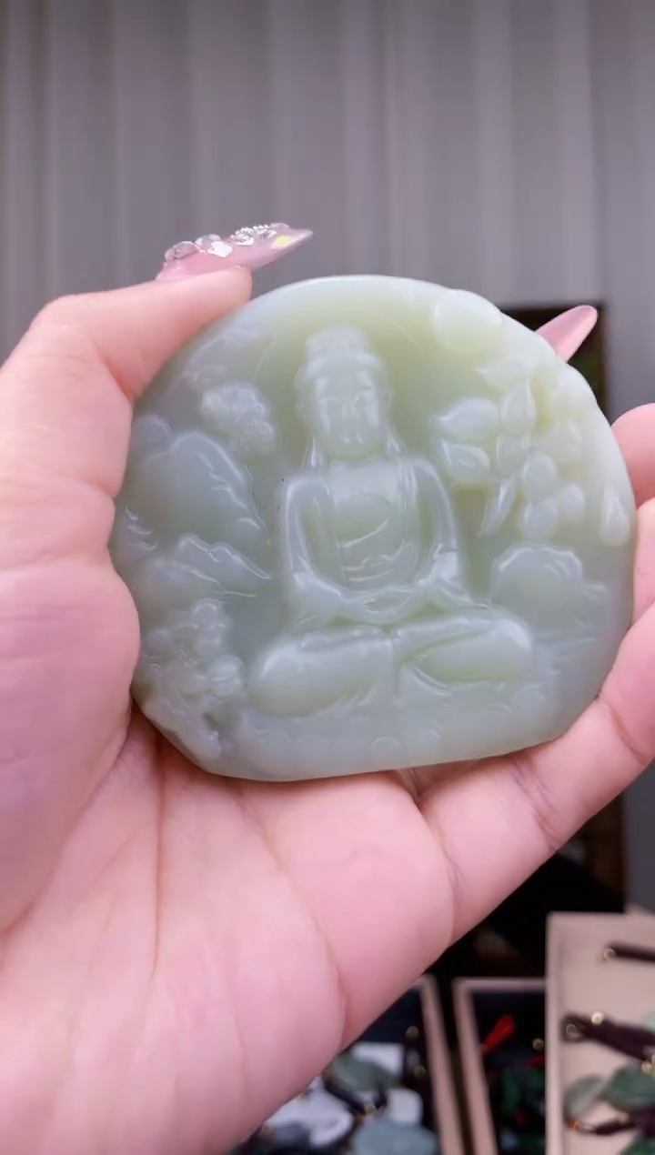 【闪购商品】和田玉挂件未镶嵌拍一发一，多样性发货！