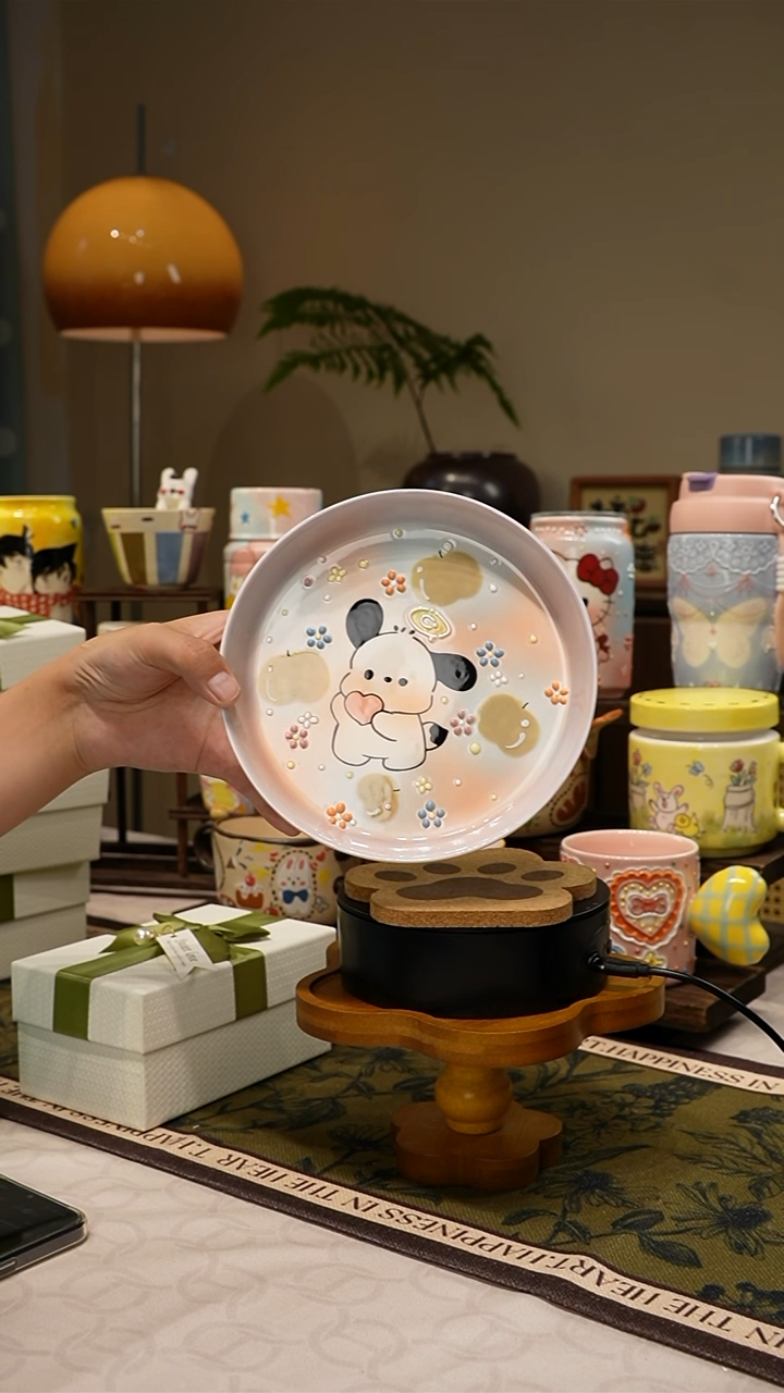 陶瓷【不带盒子】高温釉下彩