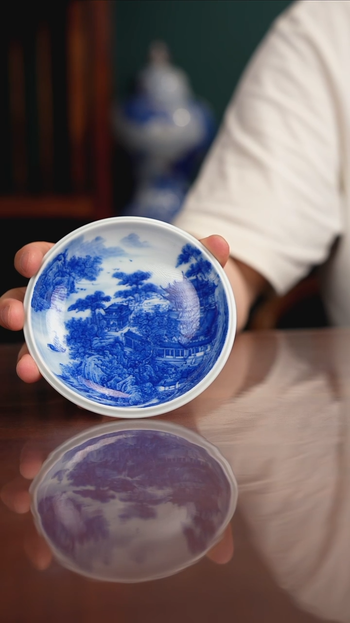 自成堂柴窑 楼阁小壶承