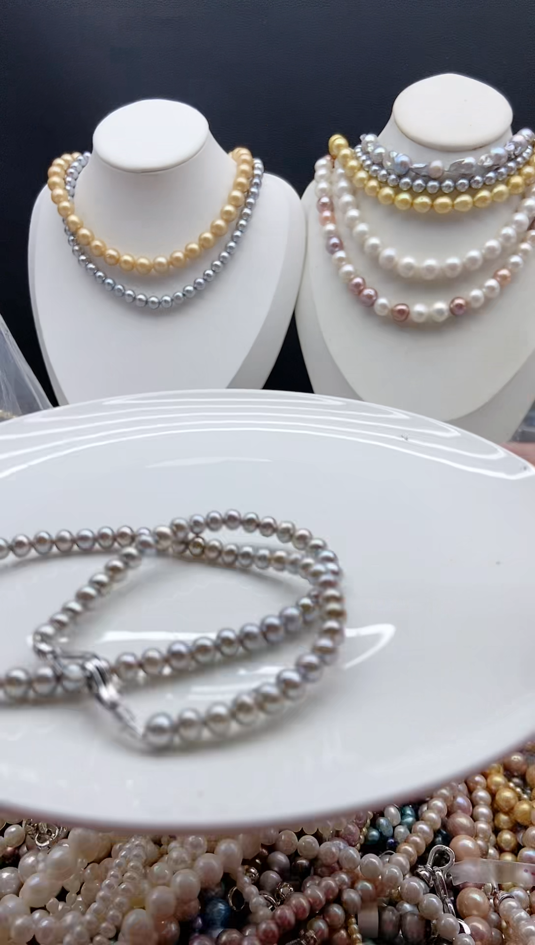 【闪购商品】淡水珍珠颈饰未镶嵌1