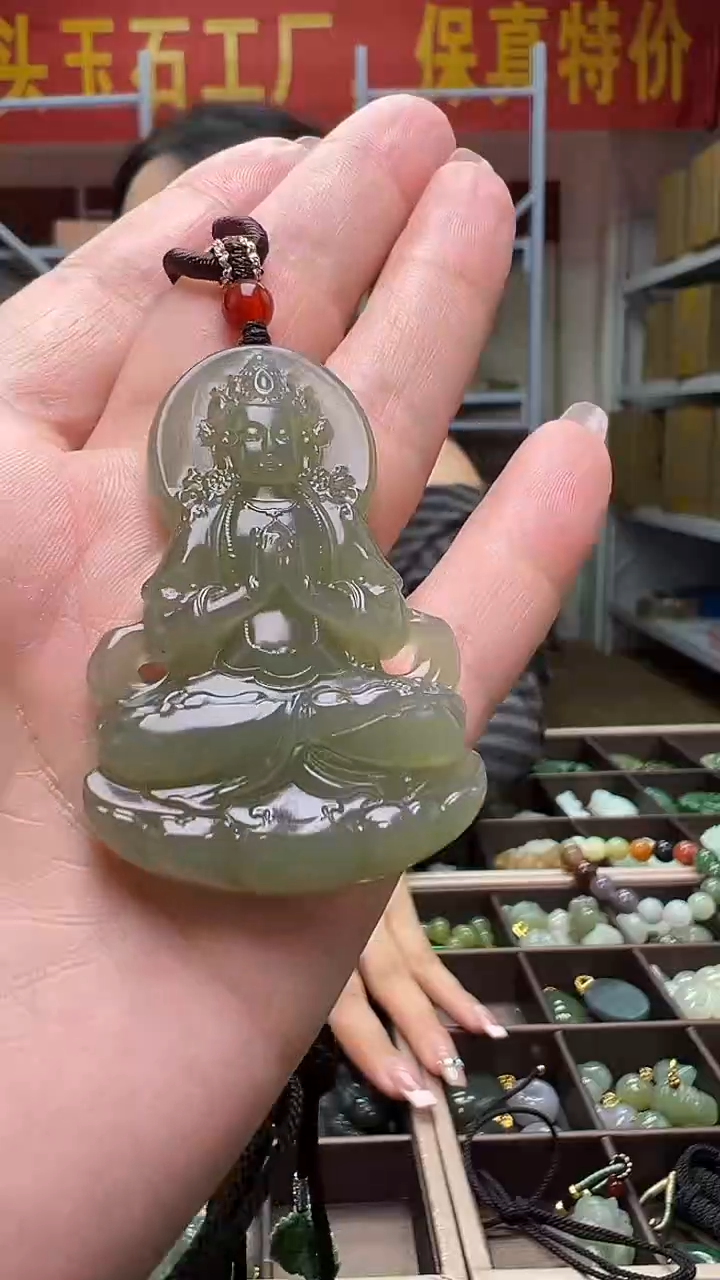 颈饰未镶嵌和田玉(多样性发货.发其一）24